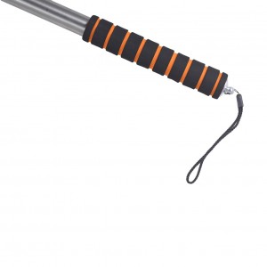 Custom Hard Stainless Steel Extension Pole Disc Golf Retriever Telescopic Pole with Hook