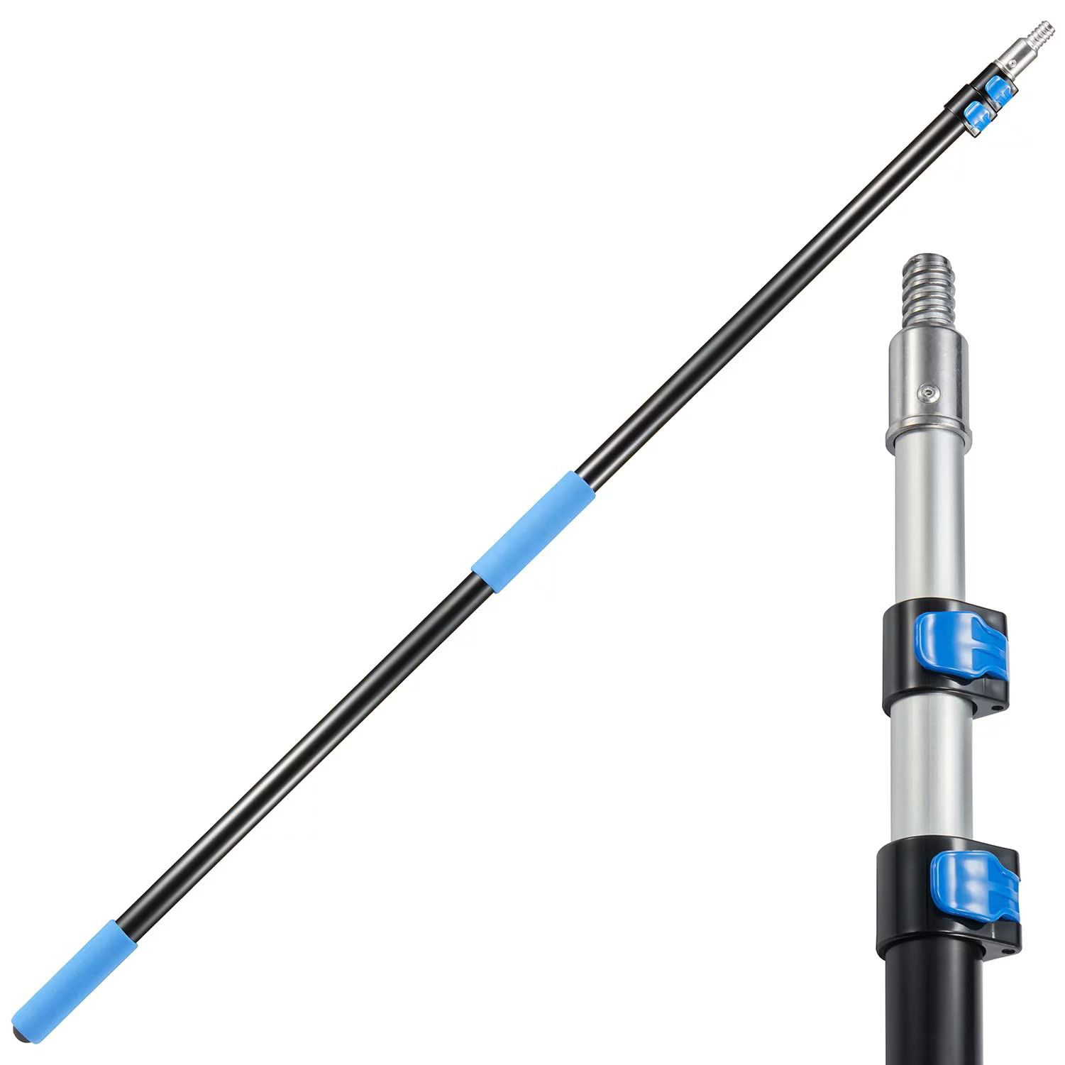 New Products 5.4m/18FT Telescopic Aluminum Extension Pole with Male Thread