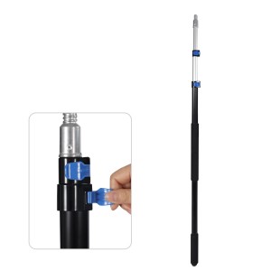 China Manufacture Telescopic Cleaning Handle Aluminum Extension Pole for Brooms