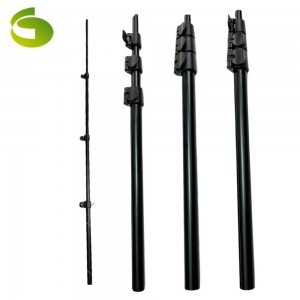 Factory Direct Glossy 3K Twill 100% Carbon Fiber extendable pruner Poles