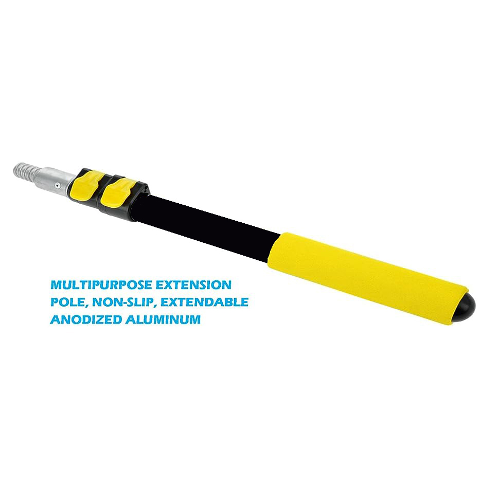 Manufacturers Custom Aluminum with Flip Lock Extension Cleaning Tool Telescopic Pole
