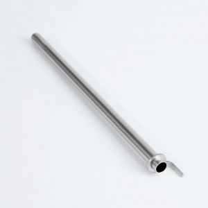 Polishing Stainless Steel Hollow Probe Blunt End