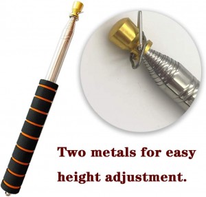 Stainless Steel Telescopic Flag pole Extendable Guide Flag Pole