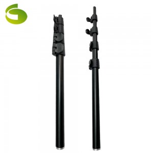 Factory Direct Glossy Carbon Fiber extendable tree branch cutter Available retractable Poles