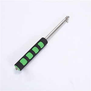 wholesale high quality stainless steel telescopic flagpole handle garden tools
