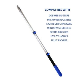 Hot Sale Extend Tool Professional Window Cleaning Tool Telescopic Rod Aluminum Extension Pole