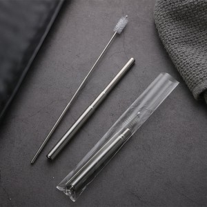Scaleable Stainless Steel Drinking Straws