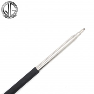 Customized Stainless Steel 304 Telescopic Pole with Rubber Handle
