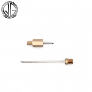 Customized Precision Dispensing Stainless Steel Needle with Metal Base