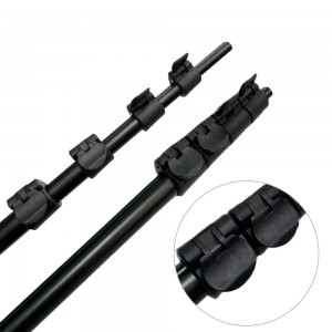 ODM Customized Size Carbon Fiber Tube Aluminum Telescopic Pole trimmer Handle
