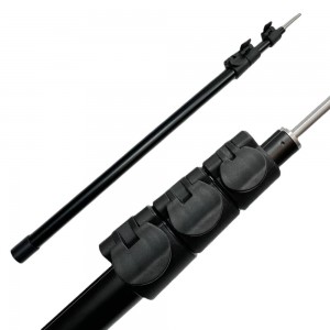 Professional Carbon Fiber Tube long handled loppers Telescopic Pole with Flip Lock Clamp