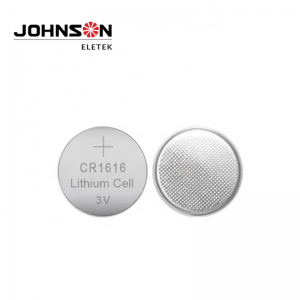 CR1616 70mAh 3V Lithium Coin Battery OEM/ODM Button Cell