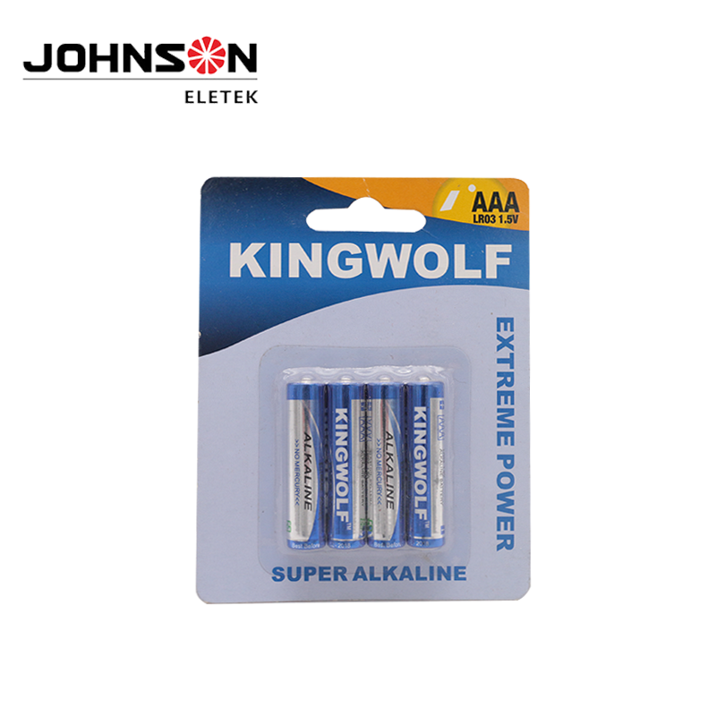 China AAA Alkaline Batteries 1.5V LR03 AM-4 All-purpose Triple A battery  for Household Manufacture and Factory