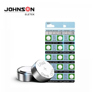 Factory making Good Price Alkaline 1.5V 145mAh Button Cell Battery Lr44 AG13 A76 Battery