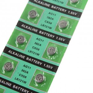 Factory Price 1.5V Alkaline Battery AG10 AG11 AG12 AG13 Alkaline Button Cell Lr54 1130 Lr58 721 Lr43 1142 Lr44 1154 Batteries
