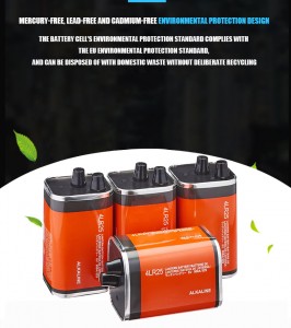 New Delivery for China 4lr25X Lantern Battery