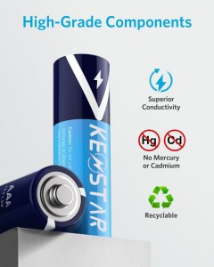 Hot sale Long Lasting 10 Year Disposable Primary Lr6 1.5V AA Alkaline Battery