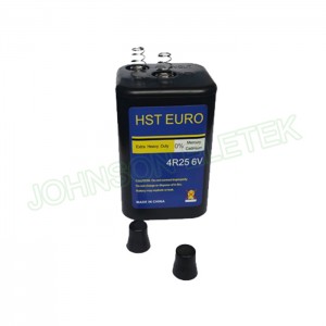 Factory source Coin Cell Battery With Connectors - 4r25 6v Carbon Zinc Battery – Johnson