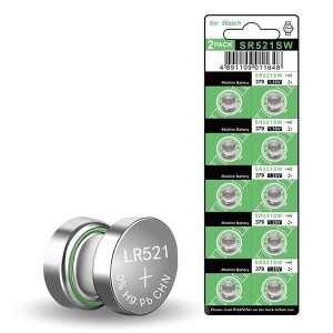 AG0 Coin Battery LR521 379 Button Cell Coin Alkaline Battery 1.5V for Watches Toys No Mercury