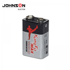 6F22 9V Maximum Power Carbon Zinc Battery 9 Volt Leak-Proof Dry Battery Ultra Long-Lasting for Smoke Detectors