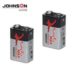 6F22 9V Maximum Power Carbon Zinc Battery 9 Volt Leak-Proof Dry Battery Ultra Long-Lasting for Smoke Detectors
