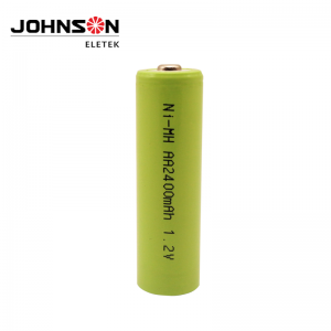 Rechargeable AA Batteries Pre-Charged, NiMH 1.2V High Capacity Double A for Solar Lights and Household Devices