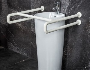 HS-003A Nylon surface urinal grab bar for disabled