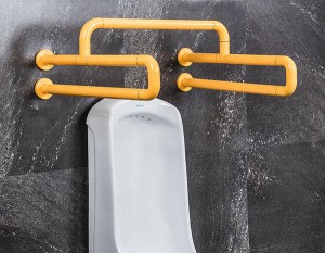 HS-003B Nylon surface urinal grab bar for disabled
