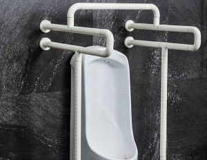 High quality urinal grab bar for disabled