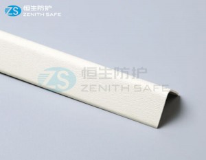 Cheapest Aluminum Handrail Suppliers –  HS-603A PVC edge corner guard for hospital  – ZS