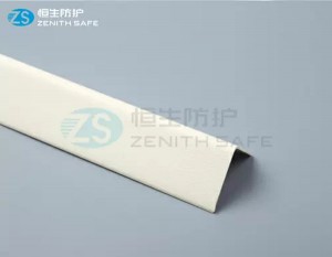 Cheapest Pvc Vinyl Handrail Covering Factory –  HS-605A surface mounted adhesive corner guard for wall  – ZS