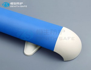 Wholesale Wall Mounted Handrail Suppliers –  HS-609 Aluminum PVC Outdoor Hospital handrail  – ZS