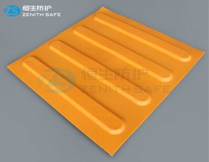 Cheapest Stair Tactile Warning Strips –  TPU/PVC Tactile Paving 300*300mm  – ZS