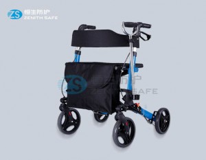 Best-Selling Toilet Raiser With Lid Factory –  Best selling manual walker wheel chair with seat–HS-9102  – ZS
