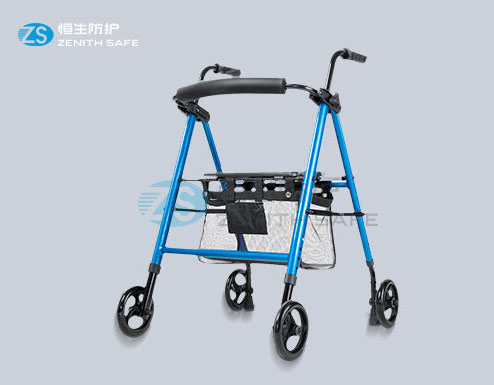 OEM/ODM Toilet Seat Raiser With Lid –  High quality manual walker wheel chair with seat–HS-9105  – ZS
