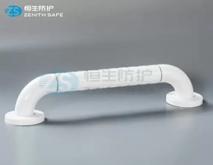 300mm/400mm/500mm/800mm straight nylon grab bar with stainless steel tube