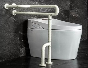 Best-Selling Handicap Grab Bars Factory –  600mm length toilet grab bar for bathroom  – ZS