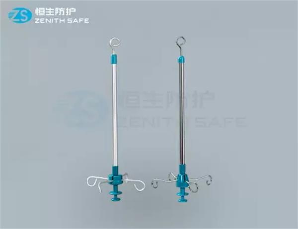 Wholesale medical curtain rails Suppliers –  High Quality Adjustable Hospital IV Pole  – ZS