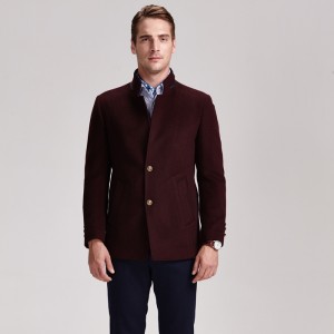 Manufacturing Companies for Bomber Jacket - Mens Cashmere Suit Men’s Fashion Brand Blazer Factory manufacturer formal woolen men coat – Hengqianxiang