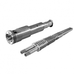 PVC PIPE AND PROFILE Conical twin screw barrel
