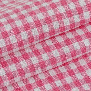100% raw linen fabric for shirt with rich colors