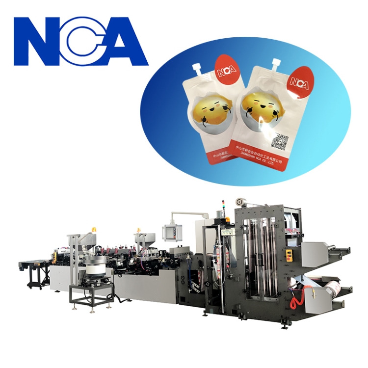 NCA300SJA Automatic Bag Making and Spout-welding Machine
