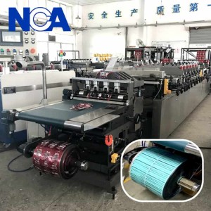 NCA6001C Die cutting machine for flexible bag making machine