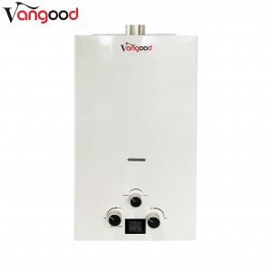 Household 10L Tankless Gas Instant Hot Water Heater With Shower Head