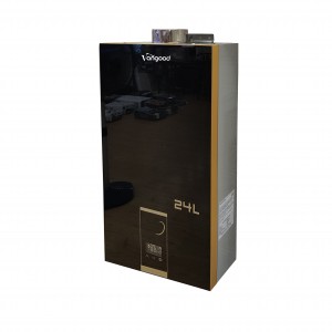 High reputation with Digital Display White / Gold Cover Panel Constant Instant Gas Water Heater