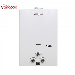 12v Lpg Exhausted Tankless Gas Water Heater Pipes Safety Device High Efficient
