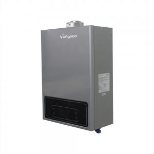Balanced Exhaust Gas Water Heater With Double Pipe