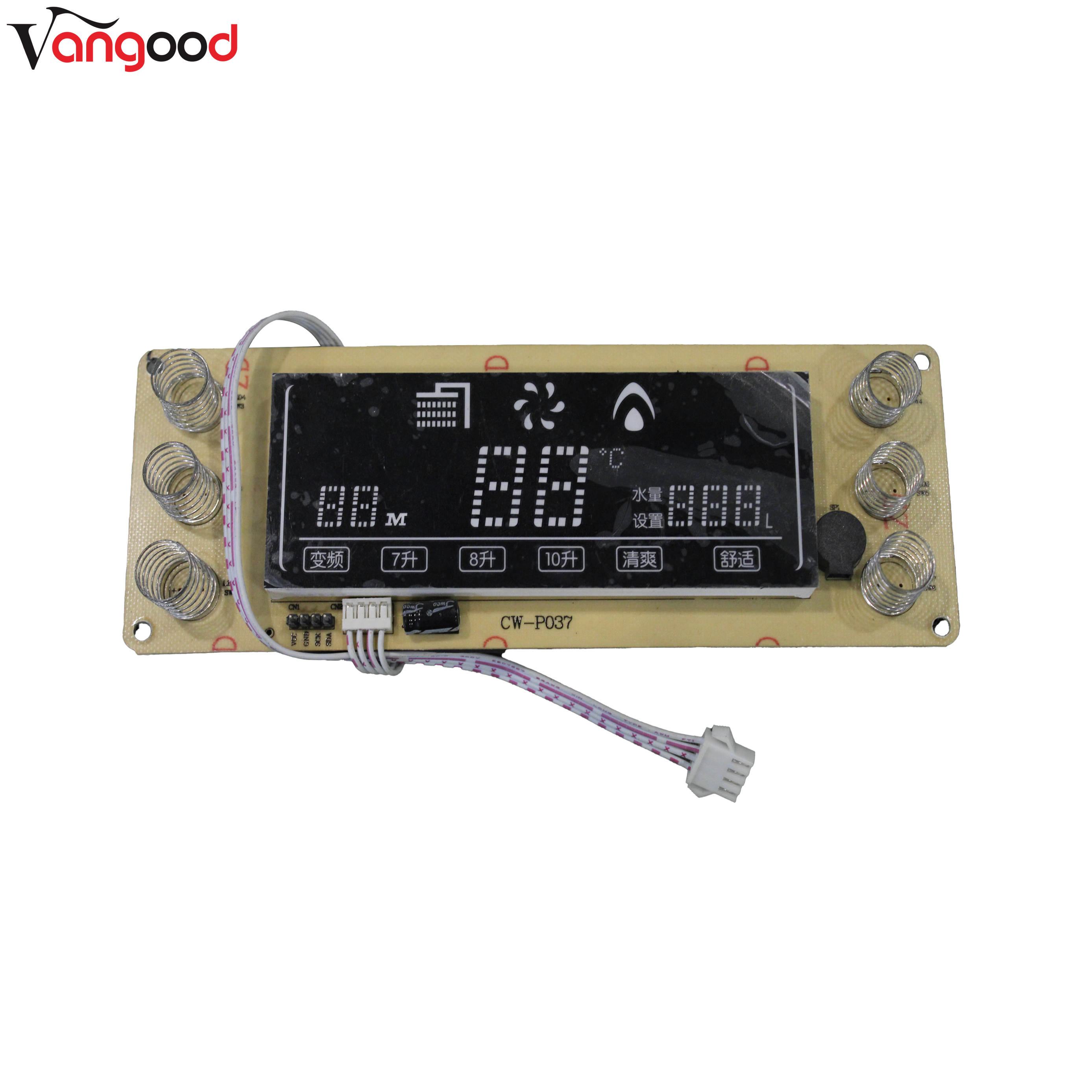 Temperature Control Display For Gas Water Heater