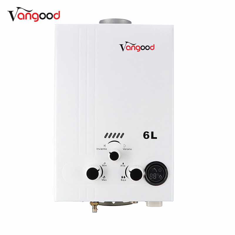 Factory Supply Small Water Heater - Tankless Instant Hot Propane LPG Bathroom Shower Gas Water Heaters – Vangood