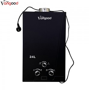 2023 High quality Household 24L Stainless Steel Tankless Instant LPG Gas Water Heater Geyser